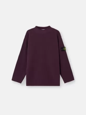 Pullover mit Stehkragen und Ziernähten Pullover mit Stehkragen und Ziernähten