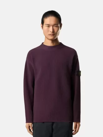 Pullover mit Stehkragen und Ziernähten Pullover mit Stehkragen und Ziernähten