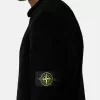 Pullover mit Stehkragen und Ziernähten