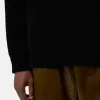 Pullover mit Stehkragen und Ziernähten
