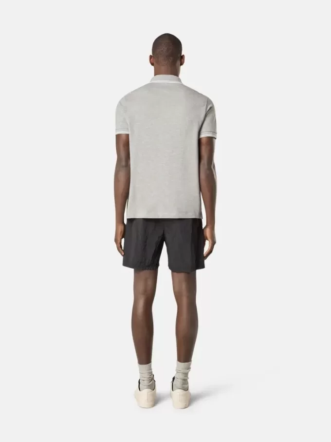 Regular-Fit-Badehose in mittlerer Länge mit Taschen Regular-Fit-Badehose in mittlerer Länge mit Taschen