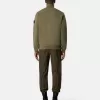 Regular-Fit-Sweatshirt mit halbem Reißverschluss und gerippten Einsätzen Regular-Fit-Sweatshirt mit halbem Reißverschluss und gerippten Einsätzen