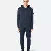 Regular-Fit-Sweatshirt mit Kapuze, Reißverschluss und Taschen