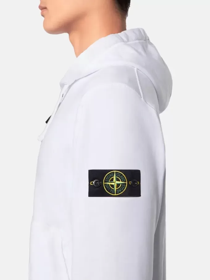 Regular-Fit-Sweatshirt mit Kapuze, Reißverschluss und Taschen
