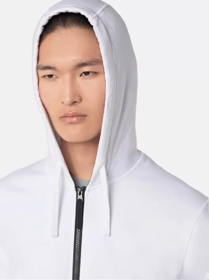 Regular-Fit-Sweatshirt mit Kapuze, Reißverschluss und Taschen