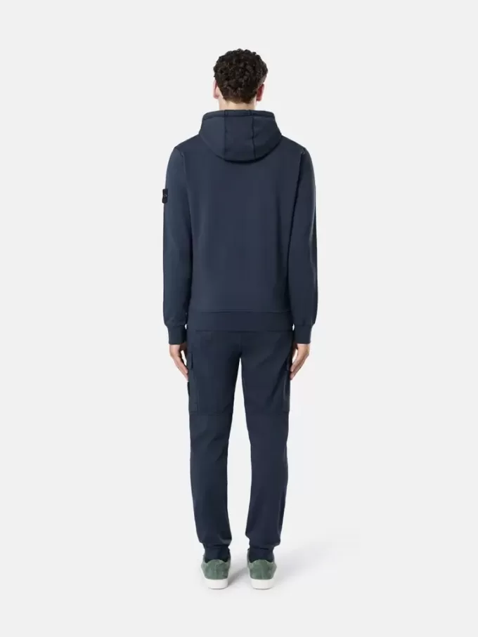 Regular-Fit-Sweatshirt mit Kapuze, Reißverschluss und Taschen