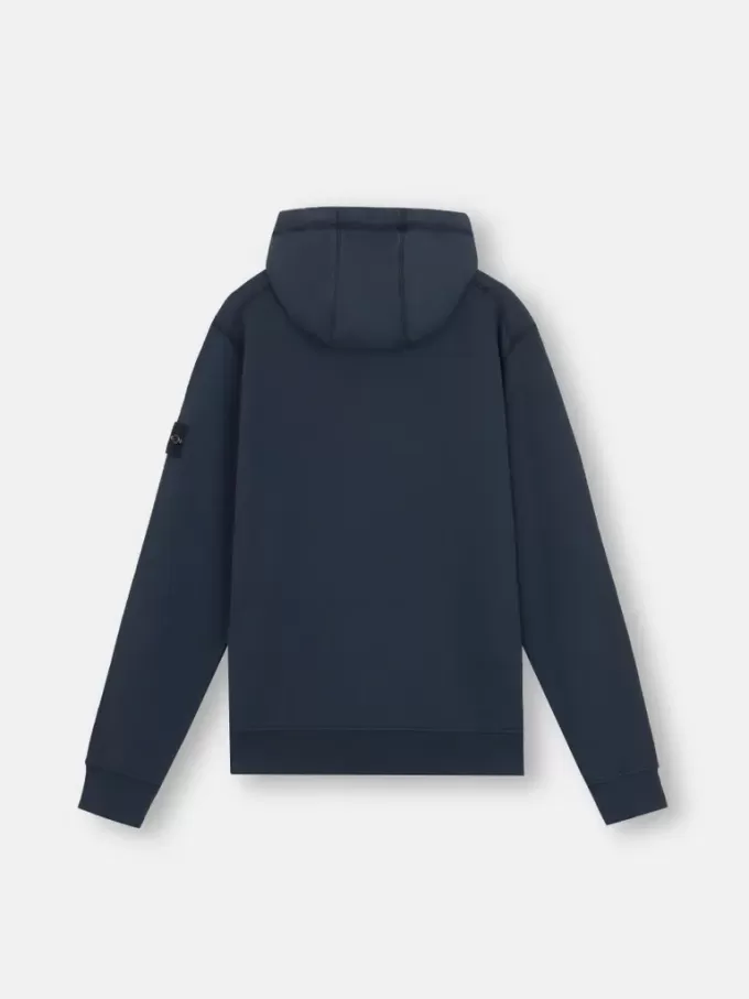 Regular-Fit-Sweatshirt mit Kapuze, Reißverschluss und Taschen