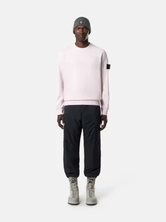 Regular-Fit-Sweatshirt mit Rundhalsausschnitt und elastischen Bündchen Regular-Fit-Sweatshirt mit Rundhalsausschnitt und elastischen Bündchen