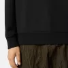 Regular-Fit-Sweatshirt mit Rundhalsausschnitt und elastischen Bündchen