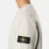 Regular-Fit-Sweatshirt mit Rundhalsausschnitt und gerippten Einsätzen