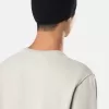 Regular-Fit-Sweatshirt mit Rundhalsausschnitt und gerippten Einsätzen