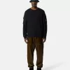 Regular-Fit-Sweatshirt mit Rundhalsausschnitt und Ärmeltaschen Regular-Fit-Sweatshirt mit Rundhalsausschnitt und Ärmeltaschen