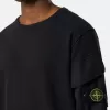 Regular-Fit-Sweatshirt mit Rundhalsausschnitt und Ärmeltaschen Regular-Fit-Sweatshirt mit Rundhalsausschnitt und Ärmeltaschen