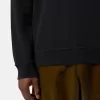 Regular-Fit-Sweatshirt mit Rundhalsausschnitt und Ärmeltaschen Regular-Fit-Sweatshirt mit Rundhalsausschnitt und Ärmeltaschen