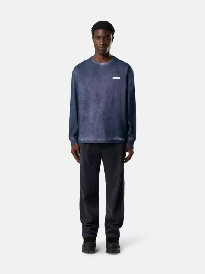 Regular-Fit-Sweatshirt mit Rundhalsausschnitt und Schriftzug Regular-Fit-Sweatshirt mit Rundhalsausschnitt und Schriftzug