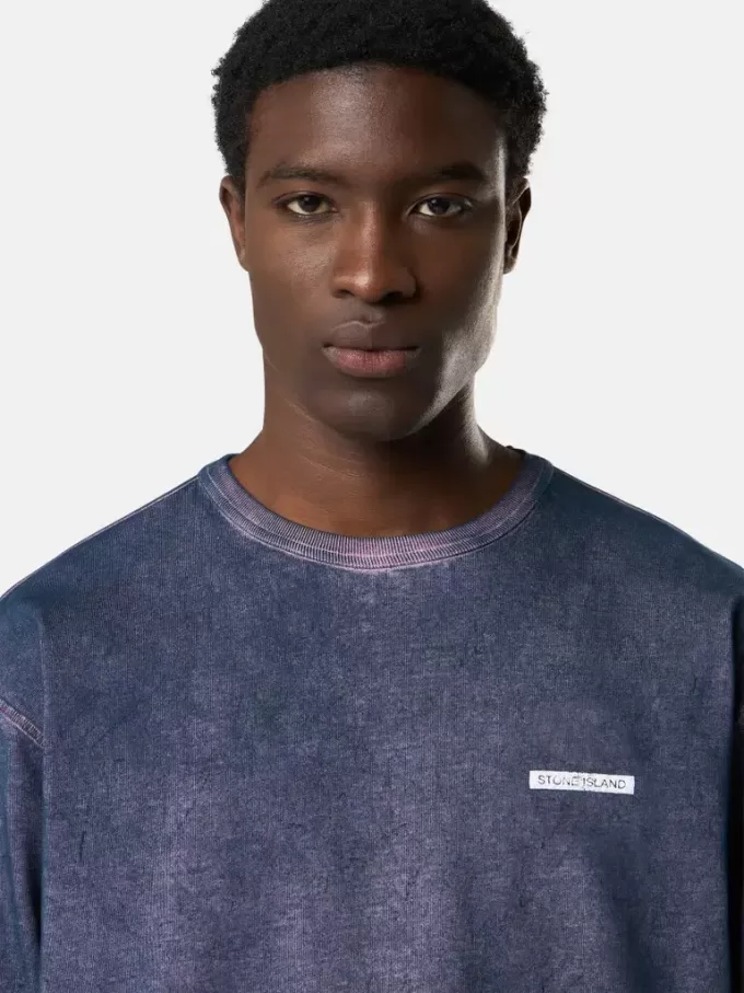 Regular-Fit-Sweatshirt mit Rundhalsausschnitt und Schriftzug Regular-Fit-Sweatshirt mit Rundhalsausschnitt und Schriftzug