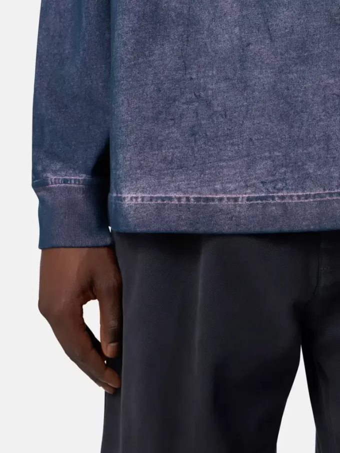 Regular-Fit-Sweatshirt mit Rundhalsausschnitt und Schriftzug Regular-Fit-Sweatshirt mit Rundhalsausschnitt und Schriftzug