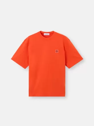 Regular-Fit-T-Shirt mit kurzen Ärmeln und Compass-Patch Regular-Fit-T-Shirt mit kurzen Ärmeln und Compass-Patch