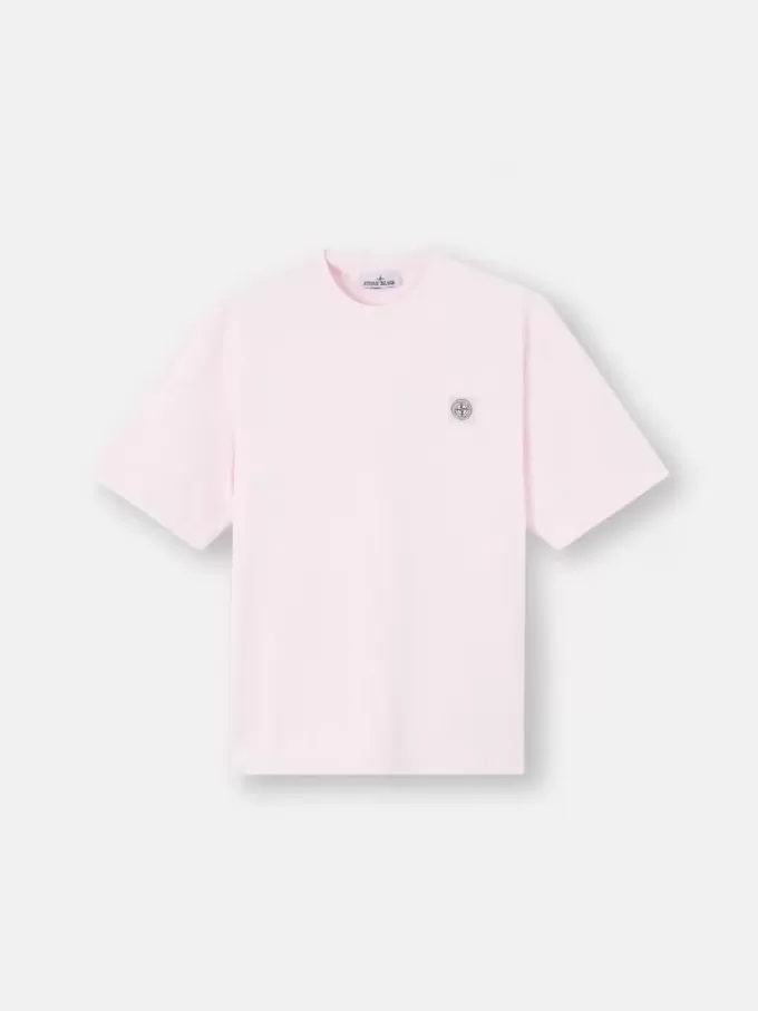 Regular-Fit-T-Shirt mit kurzen Ärmeln und Compass-Patch Regular-Fit-T-Shirt mit kurzen Ärmeln und Compass-Patch
