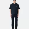Regular-Fit-T-Shirt mit kurzen Ärmeln und Compass-Patch Regular-Fit-T-Shirt mit kurzen Ärmeln und Compass-Patch