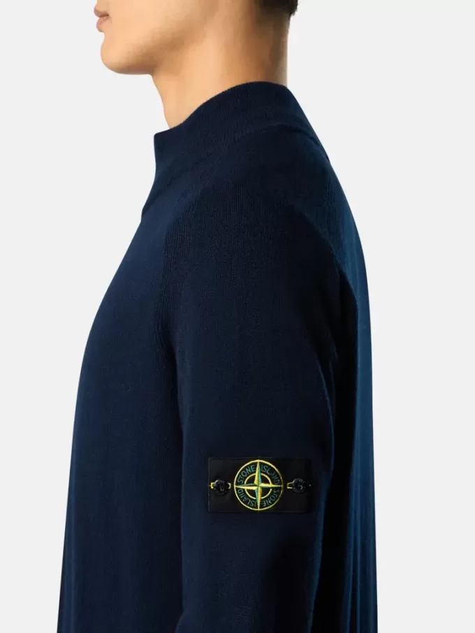 Reißverschluss-Pullover mit Raglanärmeln und gerippten Bündchen Reißverschluss-Pullover mit Raglanärmeln und gerippten Bündchen