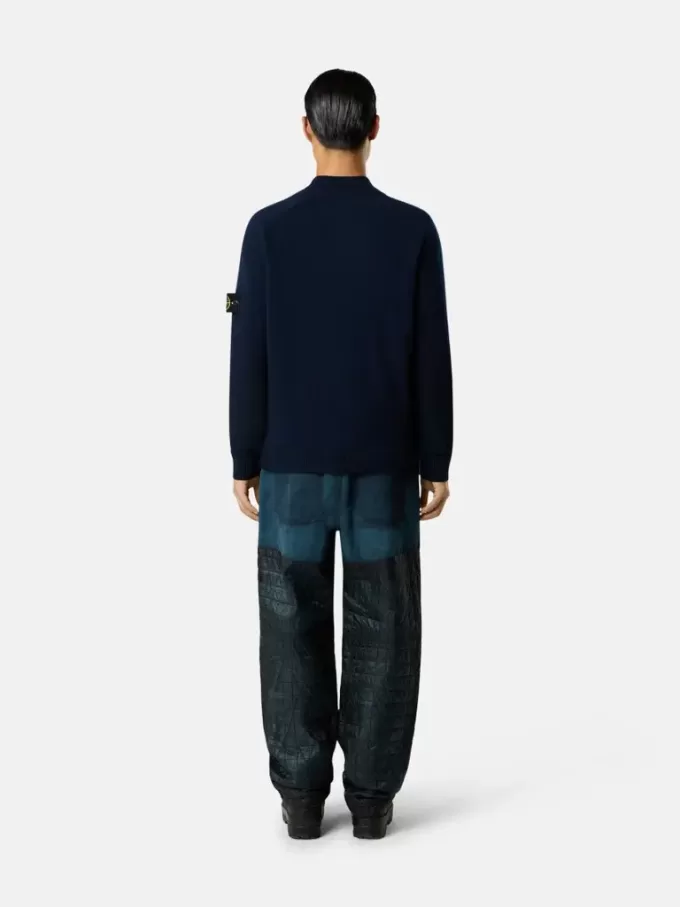 Reißverschluss-Pullover mit Raglanärmeln und gerippten Bündchen Reißverschluss-Pullover mit Raglanärmeln und gerippten Bündchen