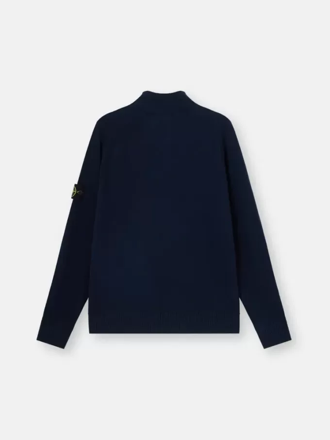 Reißverschluss-Pullover mit Raglanärmeln und gerippten Bündchen Reißverschluss-Pullover mit Raglanärmeln und gerippten Bündchen