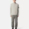 Rollkragenpullover mit gerippten Bündchen