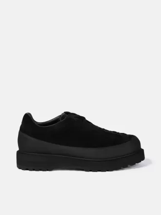 Schnürsneaker mit Gummirand und Profilsohle Schnürsneaker mit Gummirand und Profilsohle