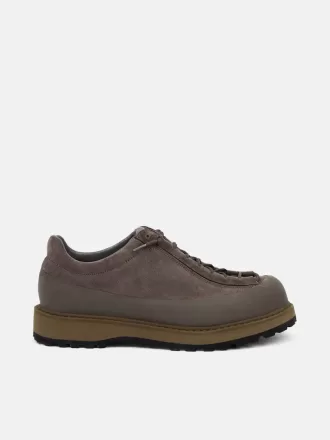 Schnürsneaker mit Gummirand und Profilsohle Schnürsneaker mit Gummirand und Profilsohle