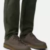 Schnürsneaker mit Gummirand und Profilsohle