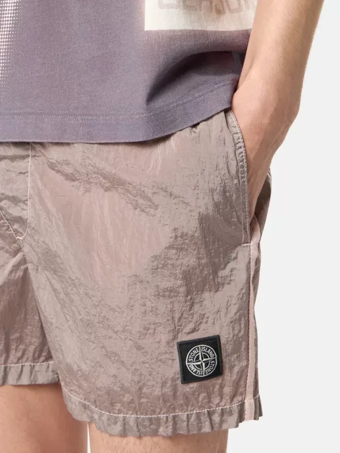 Slim-Fit-Badeshorts mit Taschen Slim-Fit-Badeshorts mit Taschen