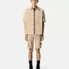Slim-Fit-Bermudashorts mit Reißverschlusstaschen Slim-Fit-Bermudashorts mit Reißverschlusstaschen