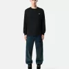 Slim-Fit-Langarm-T-Shirt mit Compass-Patch Slim-Fit-Langarm-T-Shirt mit Compass-Patch
