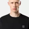 Slim-Fit-Langarm-T-Shirt mit Compass-Patch Slim-Fit-Langarm-T-Shirt mit Compass-Patch