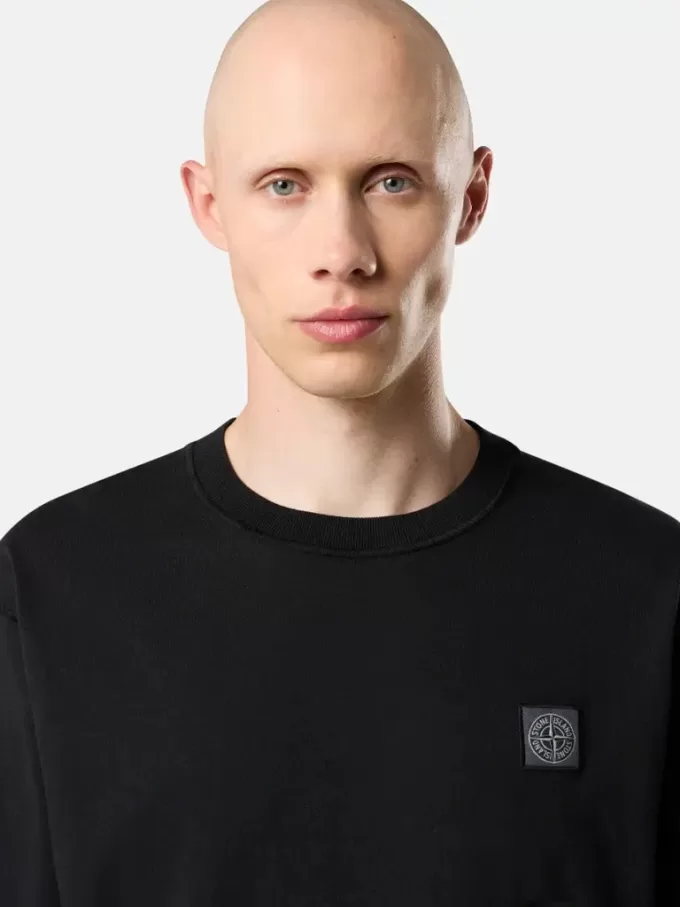 Slim-Fit-Langarm-T-Shirt mit Compass-Patch Slim-Fit-Langarm-T-Shirt mit Compass-Patch