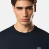 Slim-Fit-Langarm-T-Shirt mit Compass-Patch Slim-Fit-Langarm-T-Shirt mit Compass-Patch