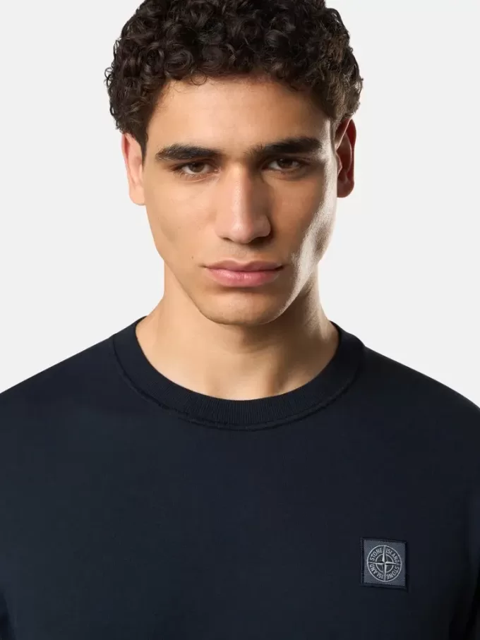 Slim-Fit-Langarm-T-Shirt mit Compass-Patch Slim-Fit-Langarm-T-Shirt mit Compass-Patch