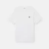 Slim-Fit-T-Shirt mit kurzen Ärmeln und Kompass-Aufnäher Slim-Fit-T-Shirt mit kurzen Ärmeln und Kompass-Aufnäher