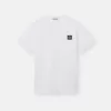 Slim-Fit-T-Shirt mit kurzen Ärmeln und Kompass-Aufnäher Slim-Fit-T-Shirt mit kurzen Ärmeln und Kompass-Aufnäher