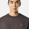 Slim-Fit-T-Shirt mit kurzen Ärmeln und Kompass-Aufnäher Slim-Fit-T-Shirt mit kurzen Ärmeln und Kompass-Aufnäher