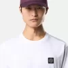 Slim-Fit-T-Shirt mit kurzen Ärmeln und Kompass-Aufnäher Slim-Fit-T-Shirt mit kurzen Ärmeln und Kompass-Aufnäher
