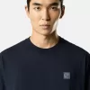 Slim-Fit-T-Shirt mit kurzen Ärmeln und Kompass-Aufnäher Slim-Fit-T-Shirt mit kurzen Ärmeln und Kompass-Aufnäher