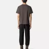Slim-Fit-T-Shirt mit kurzen Ärmeln und Kompass-Aufnäher Slim-Fit-T-Shirt mit kurzen Ärmeln und Kompass-Aufnäher