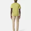 Slim-Fit-T-Shirt mit kurzen Ärmeln und Kompass-Aufnäher Slim-Fit-T-Shirt mit kurzen Ärmeln und Kompass-Aufnäher