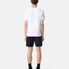 Slim-Fit-T-Shirt mit kurzen Ärmeln und Kompass-Aufnäher Slim-Fit-T-Shirt mit kurzen Ärmeln und Kompass-Aufnäher