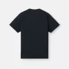 Slim-Fit-T-Shirt mit kurzen Ärmeln und Kompass-Aufnäher Slim-Fit-T-Shirt mit kurzen Ärmeln und Kompass-Aufnäher