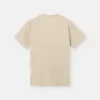 Slim-Fit-T-Shirt mit kurzen Ärmeln und Kompass-Aufnäher Slim-Fit-T-Shirt mit kurzen Ärmeln und Kompass-Aufnäher