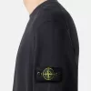 Sweatshirt mit Rundhalsausschnitt und gerippten Details
