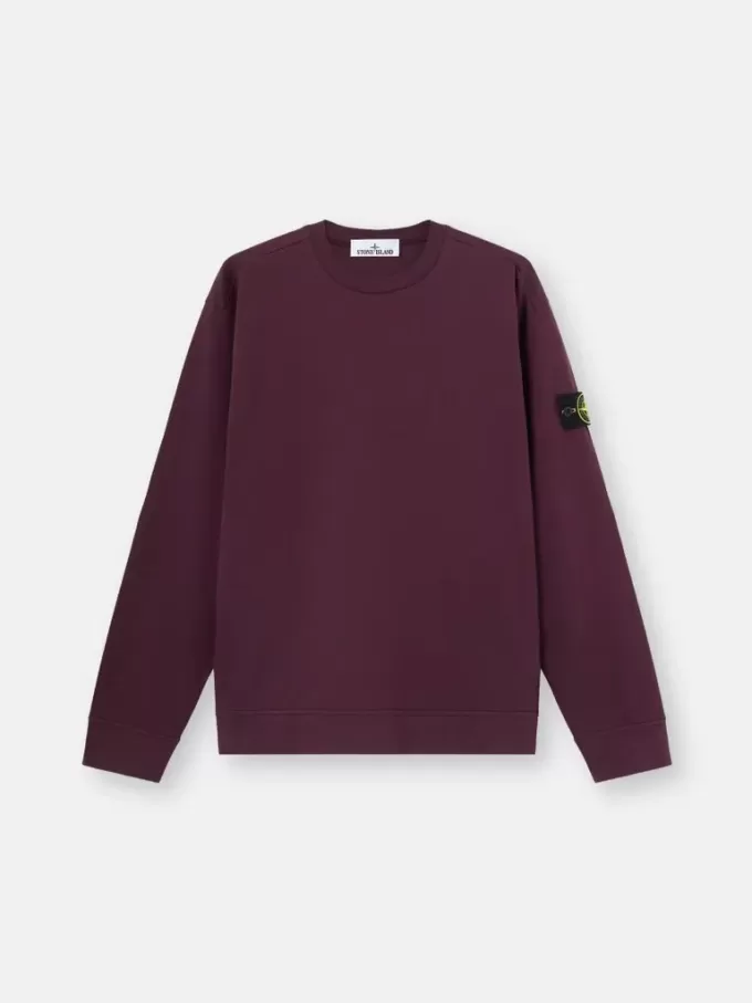 Sweatshirt mit Rundhalsausschnitt und normaler Passform